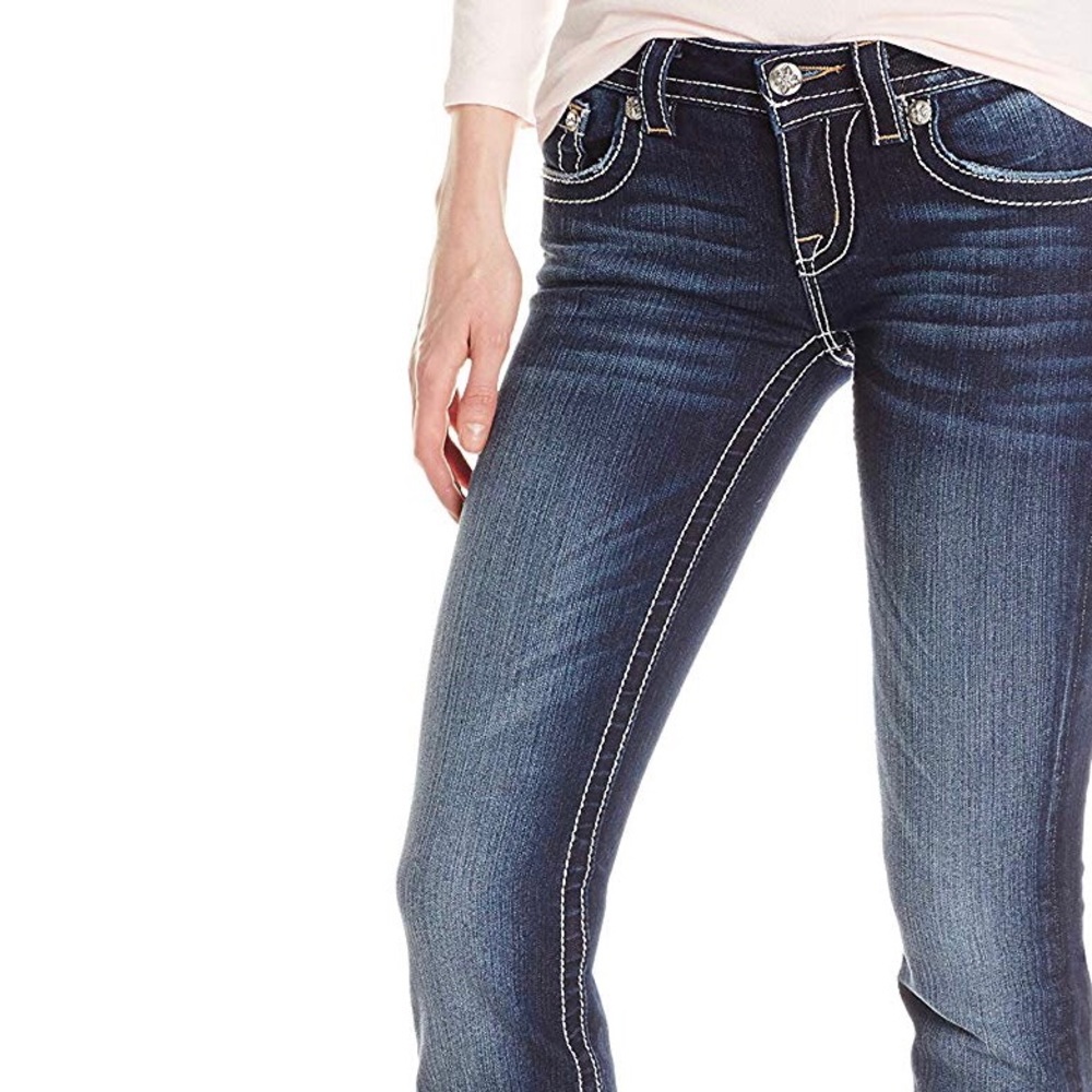 MISS ME ANGEL WING JEANS SIZE 25
